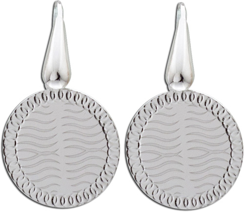 Ohrringe – Ohrhänger in Silber Sterlingsilber 925/-,   rhodiniert
