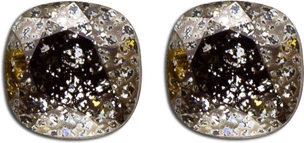 Ohrringe – Ohrstecker Sterling Silber 925 rosévergoldet mit Swarovski
