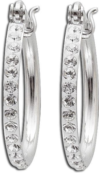 Ohrringe – Ohrhänger Sterling Silber 925 mit weißen Zirkonia